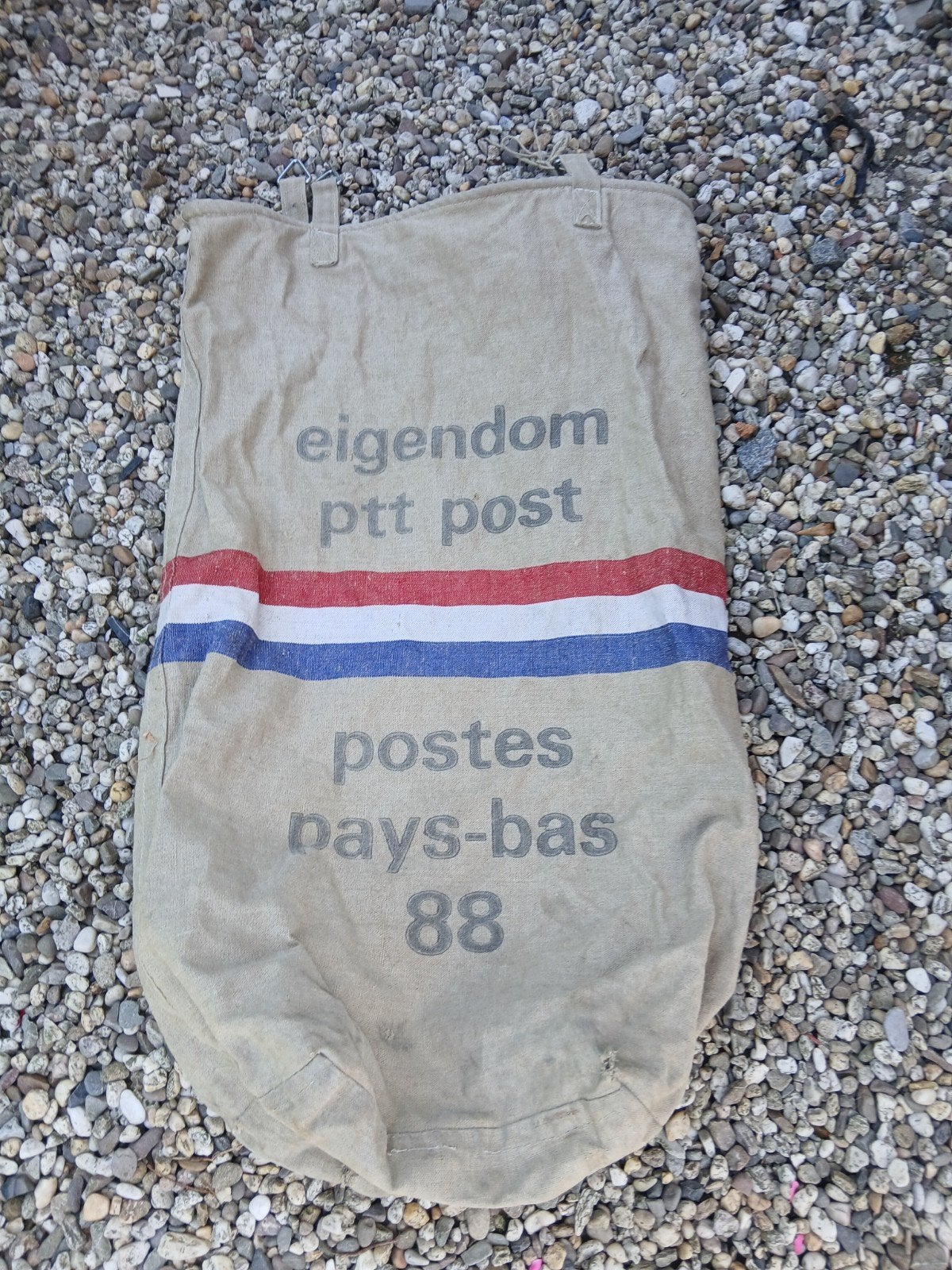 Vintage PTT Postzak - Nederland 1988, Ophalen of Verzenden, Gebruikt