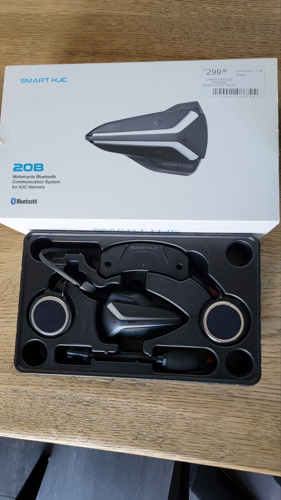 Smart HJC 20B Bluetooth Communicatiesysteem voor HJC Helmen, Motoren, Ophalen of Verzenden, Gebruikt