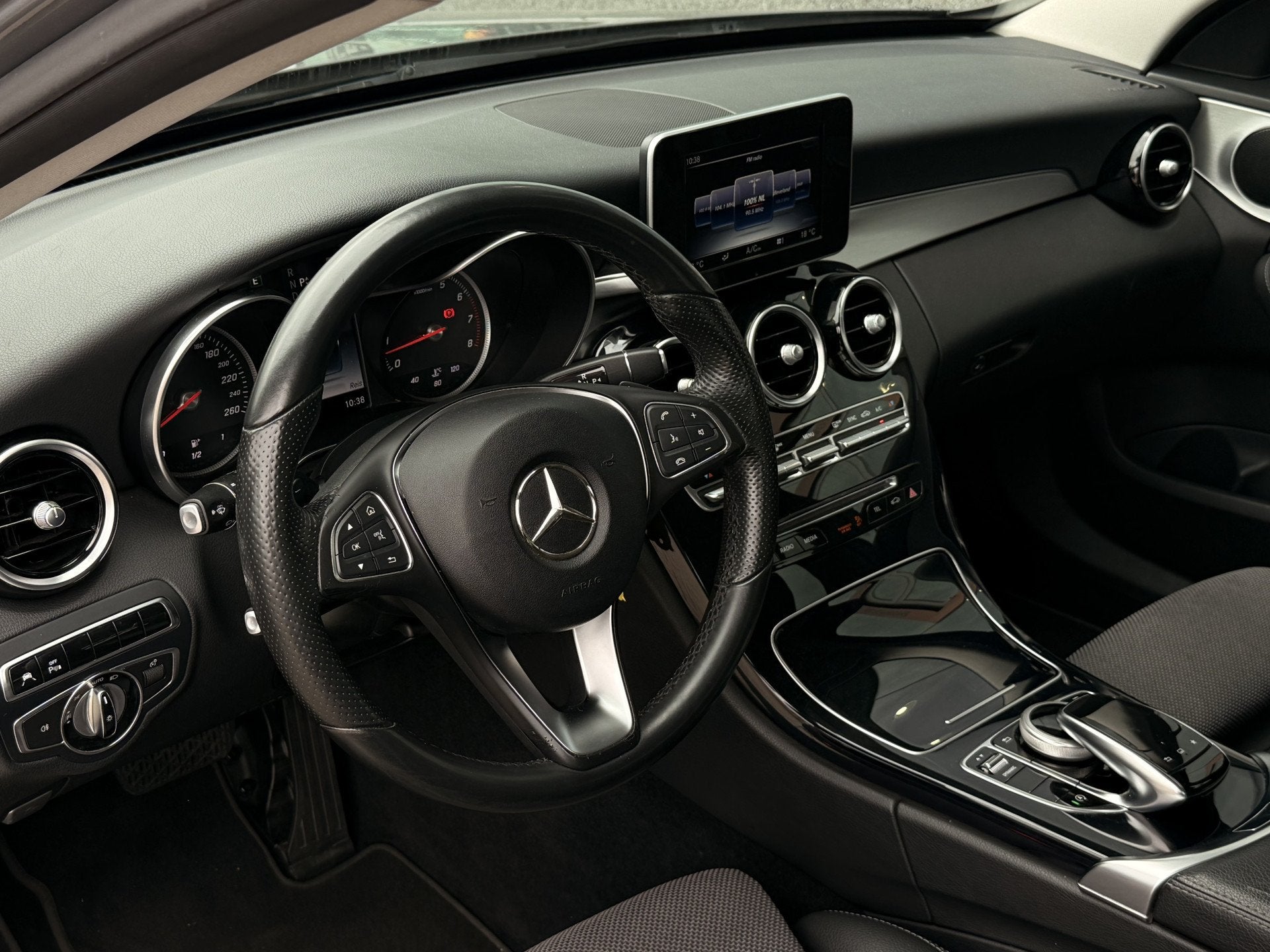 Mercedes-Benz C-Klasse 180 Prestige | Schuif/Kanteldak | Tre, Automaat, Leder en Stof, 1595 cc, Bedrijf