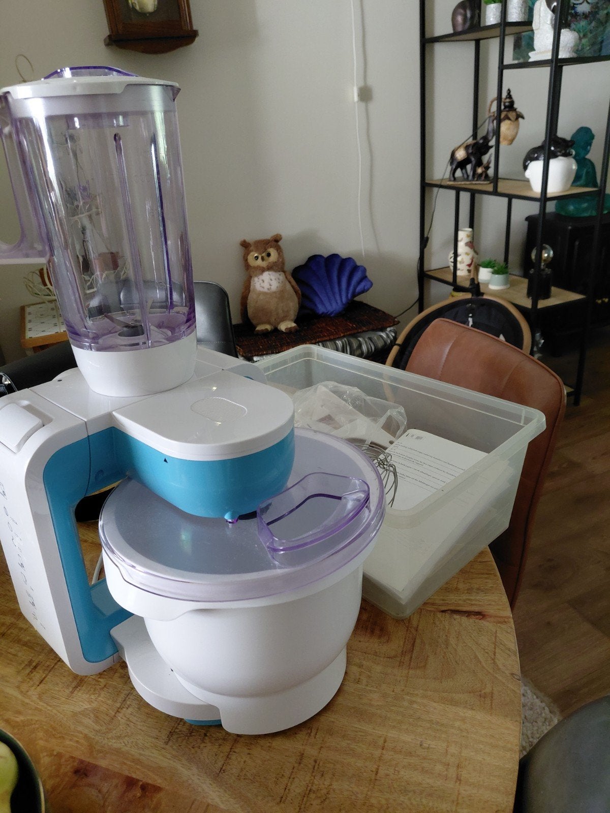 keukenmachine met toebehorenn, 4 liter of meer, Ophalen, Nieuw, 3 snelheden of meer
