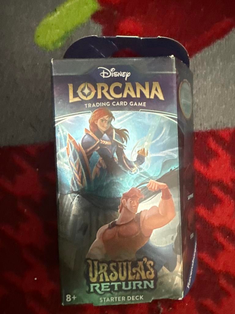 Disney Lorcana Ursula's Return Starter Deck, Ophalen of Verzenden, Nieuw, Starterdeck