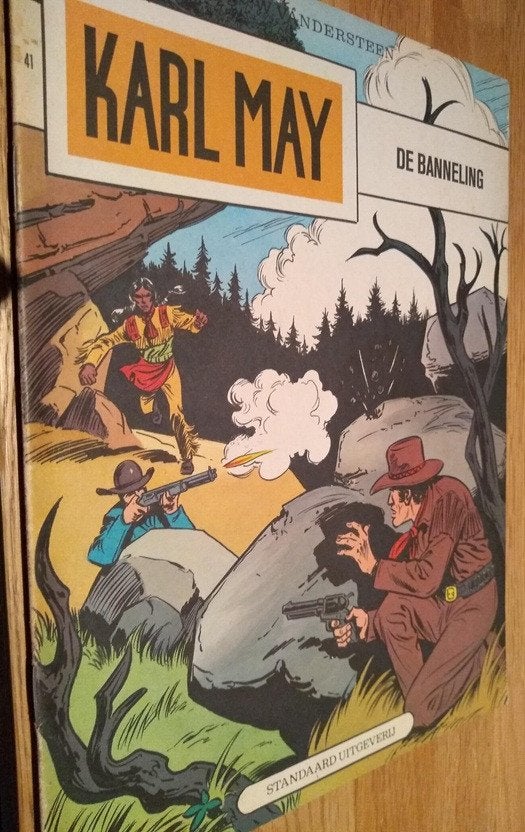 Stripboeken Karl May en Old Shatterhand en Winnetou., Boeken, Meerdere stripboeken, Ophalen of Verzenden, Gelezen