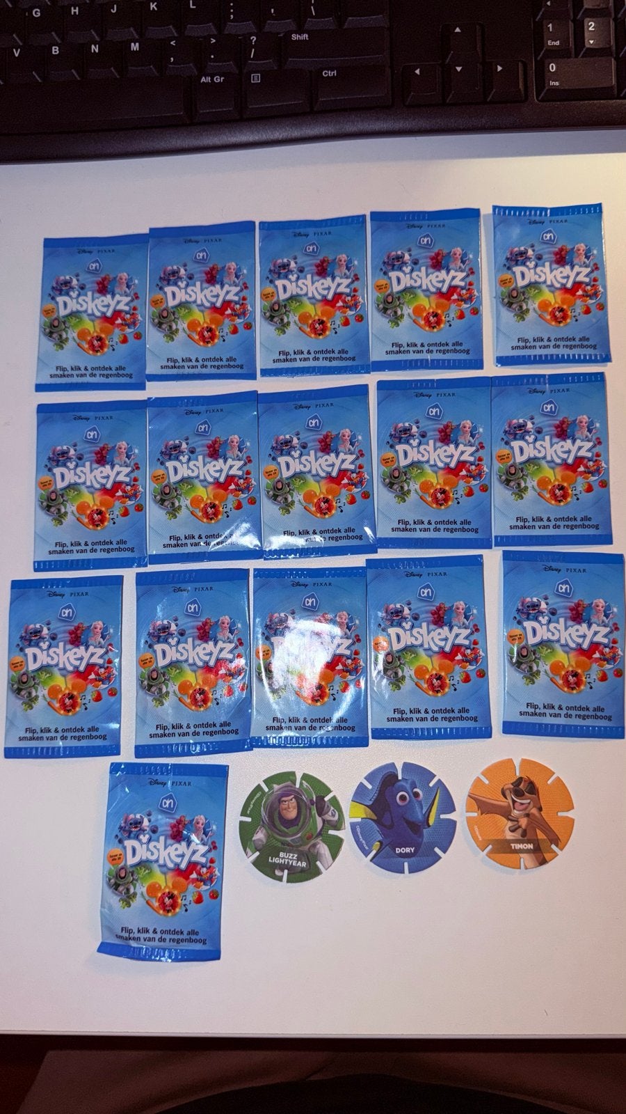 Disney Pixar Diskeyz - Nieuwe en gebruikte items, Ophalen, Zo goed als nieuw