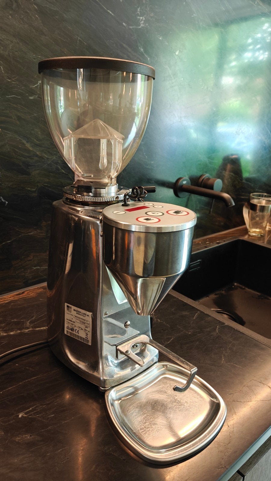 Mazzer Mini Electronic A Koffiemolen voor Rocket Espresso, Gebruikt, Overige modellen, 10 kopjes of meer, Ophalen of Verzenden