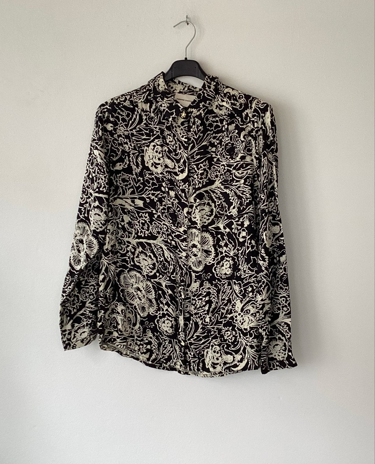 Fabienne Chapot Sunrise Blouse - Zwart/Wit Bloemenprint,mt S, Verzenden, Nieuw, Maat 36 (S), Zwart