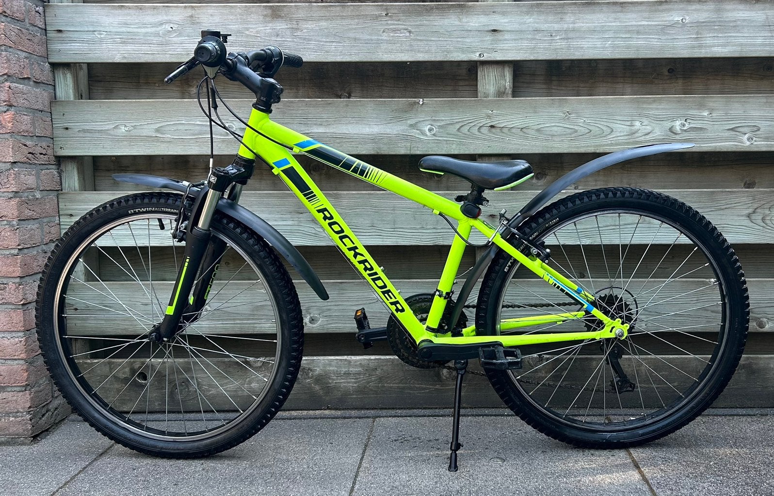 Mountainbike Rockrider ST 500 met extra's en als nieuw!, Fietsen en Brommers, Fietsen | Jongens, Ophalen, Zo goed als nieuw, 24 inch