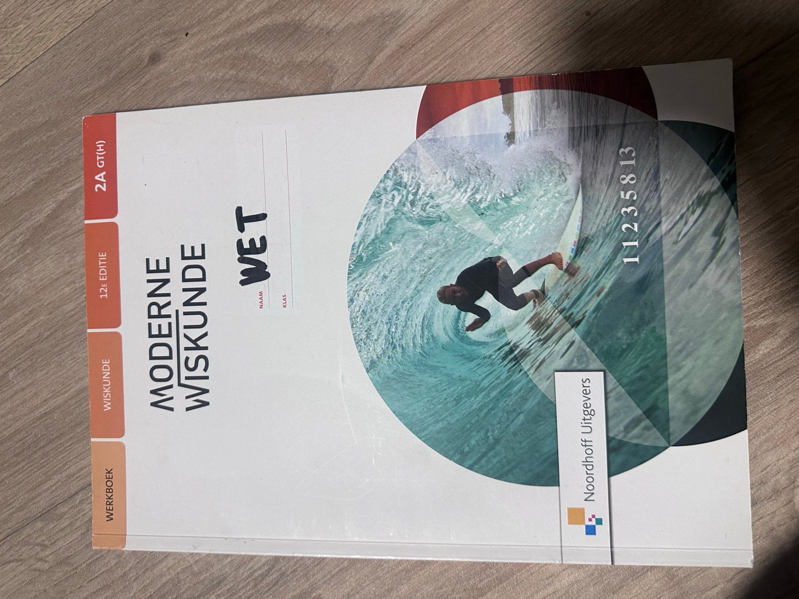 Moderne Wiskunde Werkboek 2A GT(H) 12e editie, Ophalen of Verzenden, Beta, Zo goed als nieuw, MBO