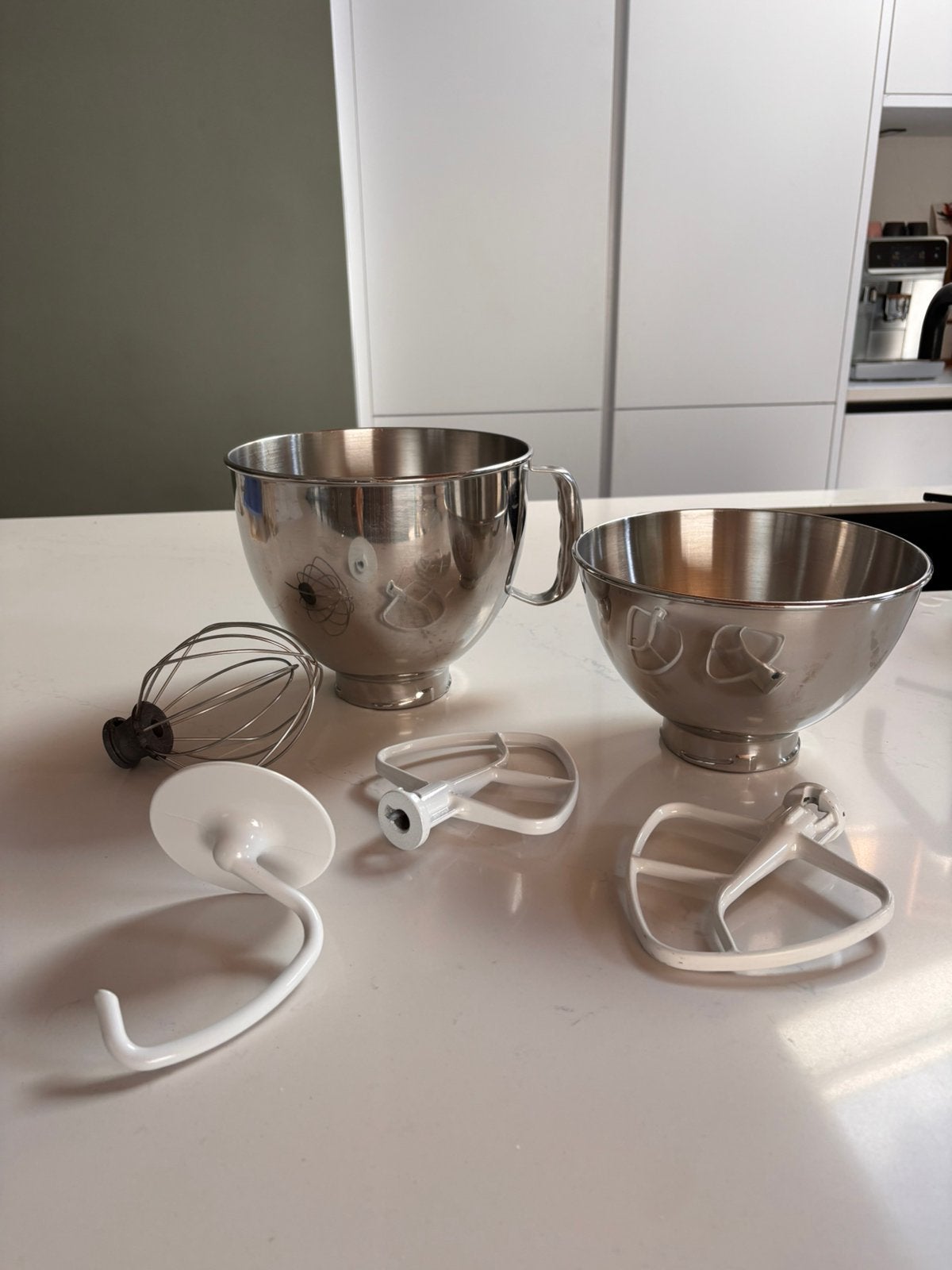 KitchenAid accessoires te koop, Witgoed en Apparatuur, Keukenmixers, 4 liter of meer, Ophalen of Verzenden, 3 snelheden of meer