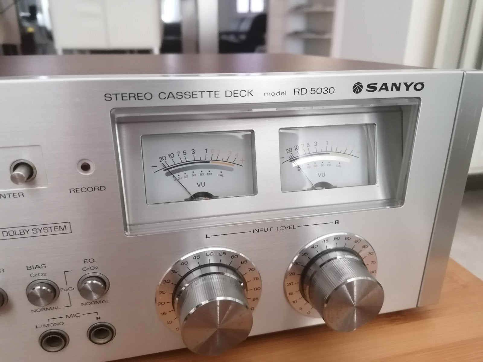 Sanyo RD 5030 cassette deck, near mint, Ophalen, Enkel, Overige merken, Tape counter