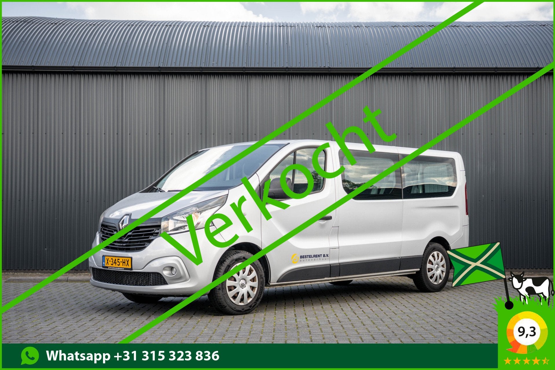 Renault Trafic Passenger *dCi 9-Pers L2H1 | Incl. BPM, BTW v, Voorwielaandrijving, Stof, Gebruikt, 2000 kg