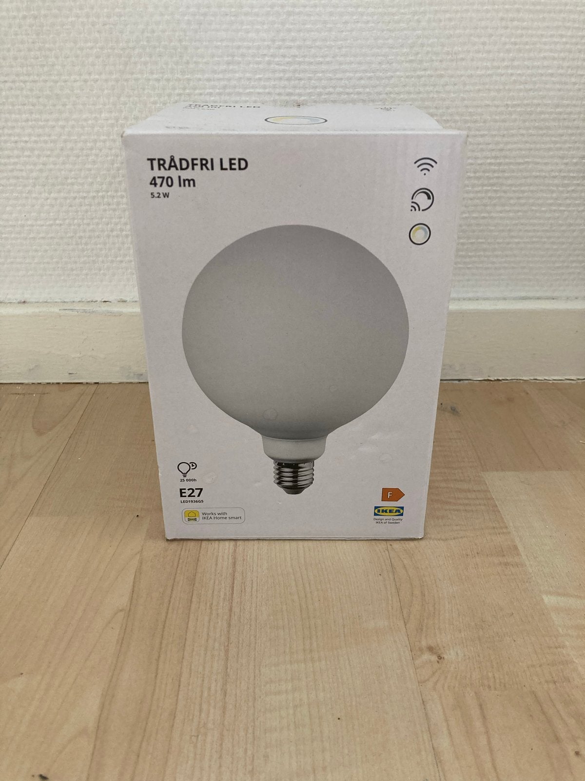 IKEA TRÅDFRI LED E27 470 lm Smart Lamp, Ophalen, Wit, Nieuw, Dimbaar