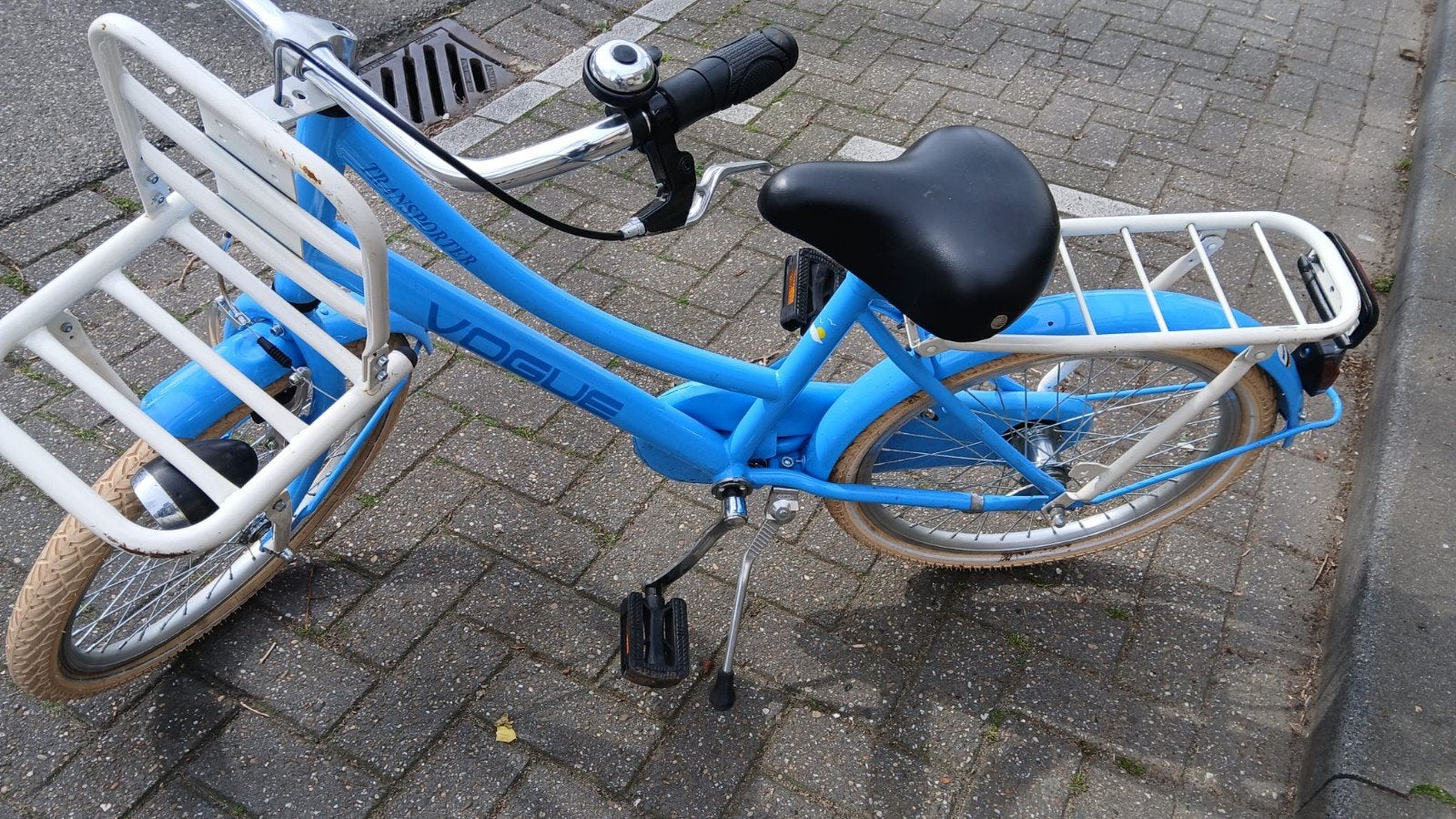 Kinderfiets blauw 24 inch, Fietsen en Brommers, Fietsen | Kinderfietsjes, Ophalen of Verzenden, Gebruikt, 20 inch of meer