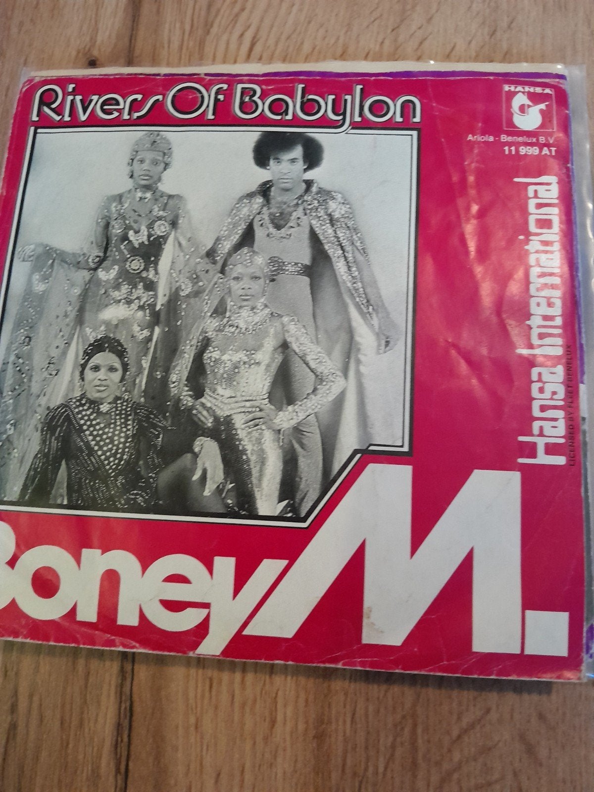 boney m 7inch rivers of babylon, Cd's en Dvd's, Ophalen of Verzenden, Zo goed als nieuw, Pop