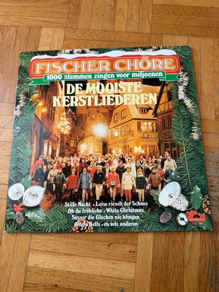 Fischer Chöre - De Mooiste Kerstliederen LP, Ophalen of Verzenden, Gebruikt