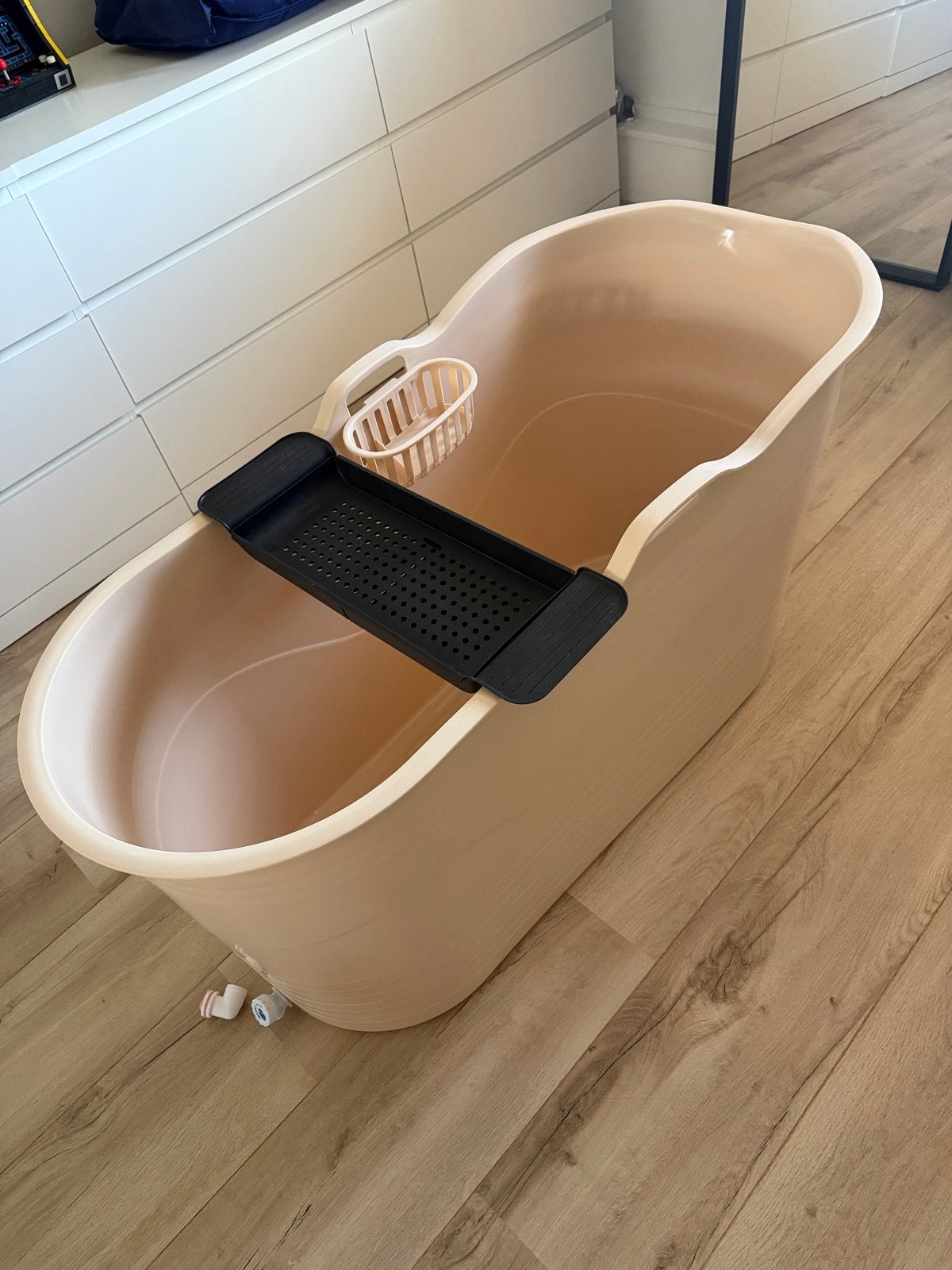 Bath bucket XL zitbad, Ophalen, Zo goed als nieuw, Met bad