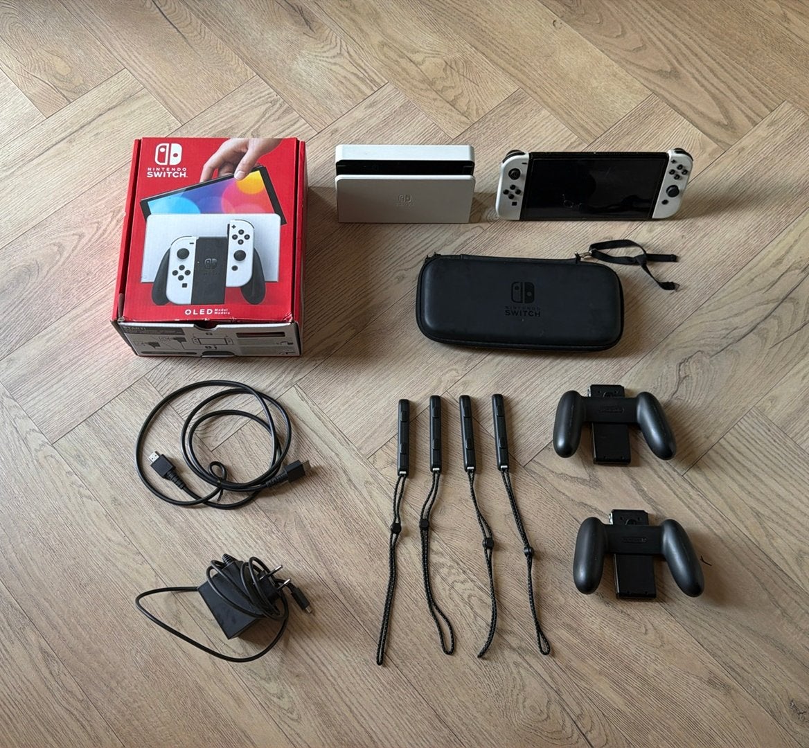 Nitendo Switch Oled, Ophalen of Verzenden, Zo goed als nieuw, Switch Original