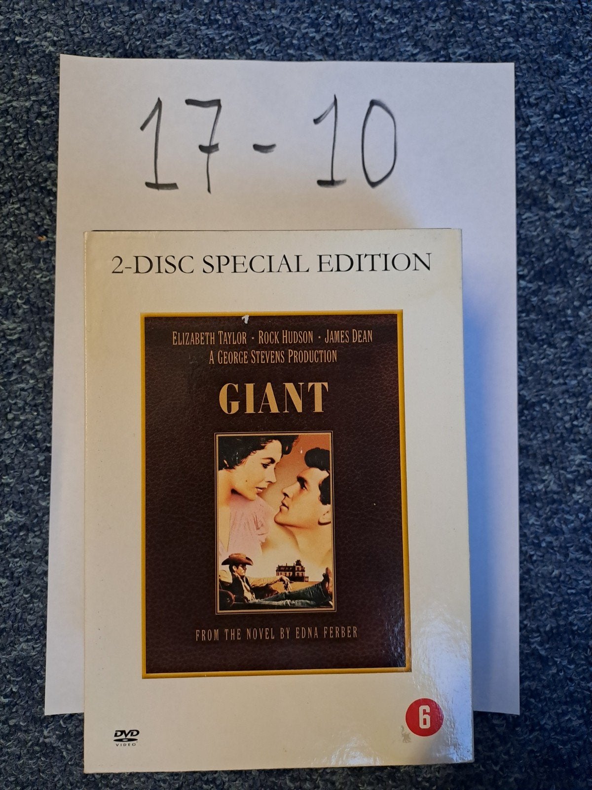 Giant - 2-Disc Special Edition DVD (Elizabeth Taylor), Overige genres, Ophalen of Verzenden, Zo goed als nieuw, Vanaf 6 jaar