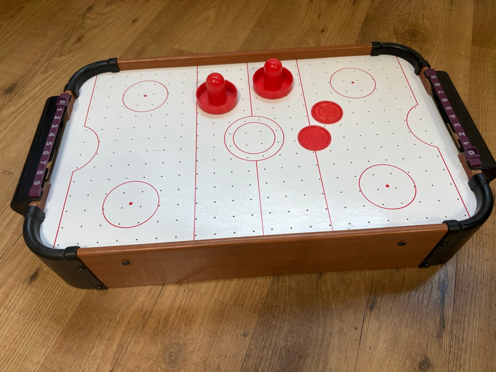Tafel Airhockey Spel - Compact en Compleet, Ophalen, Gebruikt