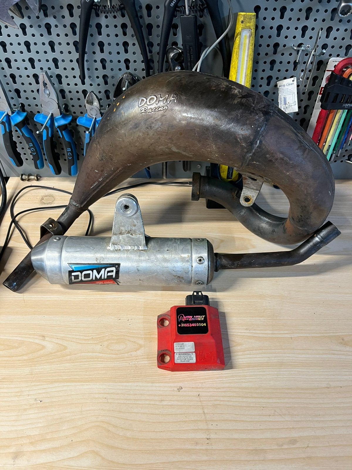 Cdi ktm 85 sx doma uitlaat, Motoren, Gebruikt, K, K, K