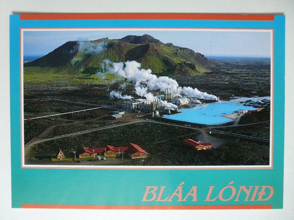 Ansichtkaart ansicht kaart IJsland Bláa Lónið - Blue Lagoon, Ophalen of Verzenden, 1980 tot heden, Ongelopen, Overig Europa