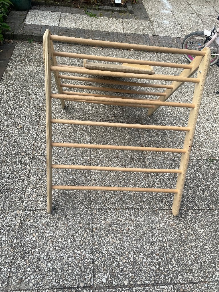 Houten klimrek 50 euro in zeer goede staat, Kinderen en Baby's, Ophalen, Zo goed als nieuw, Klimwand
