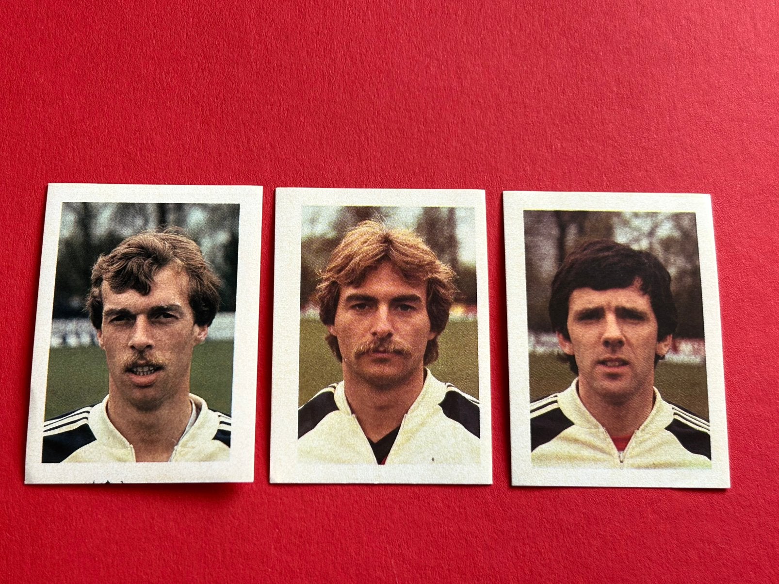 Vanderhout Tipvoetbal 1981/82 originele stickers!, Verzamelen, Verzenden, Gebruikt, Overige binnenlandse clubs, Poster, Plaatje of Sticker