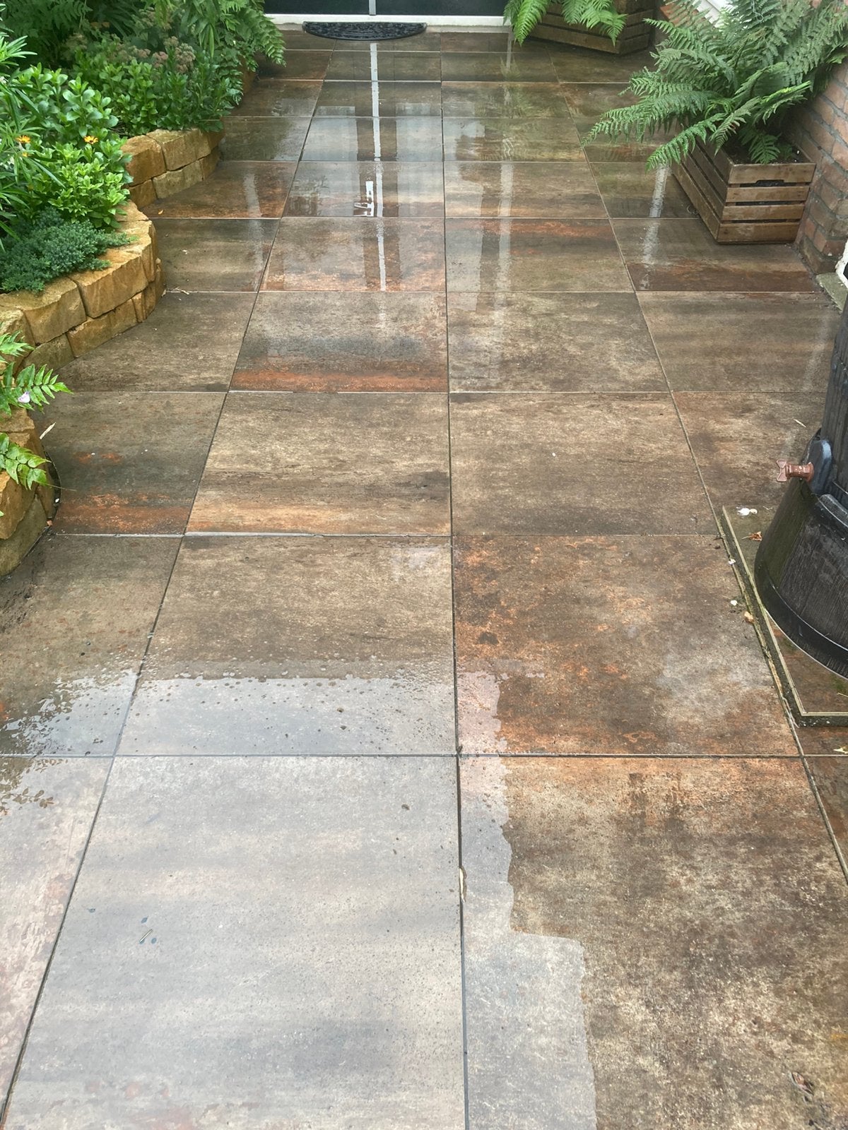 Geslepen natuurstenen tuintegels, Tuin en Terras, Ophalen of Verzenden, Zo goed als nieuw, Terrastegels, Natuursteen