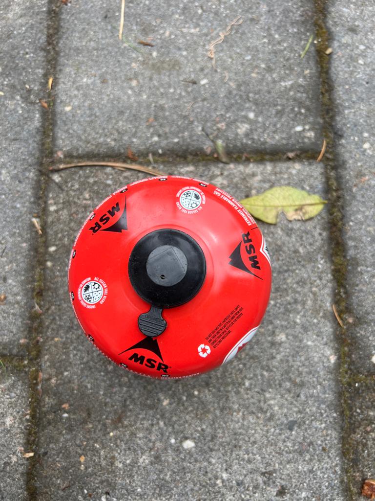 MSR Isopro Gasbusje - Premium All-Season Brandstof, Ophalen of Verzenden, Gebruikt