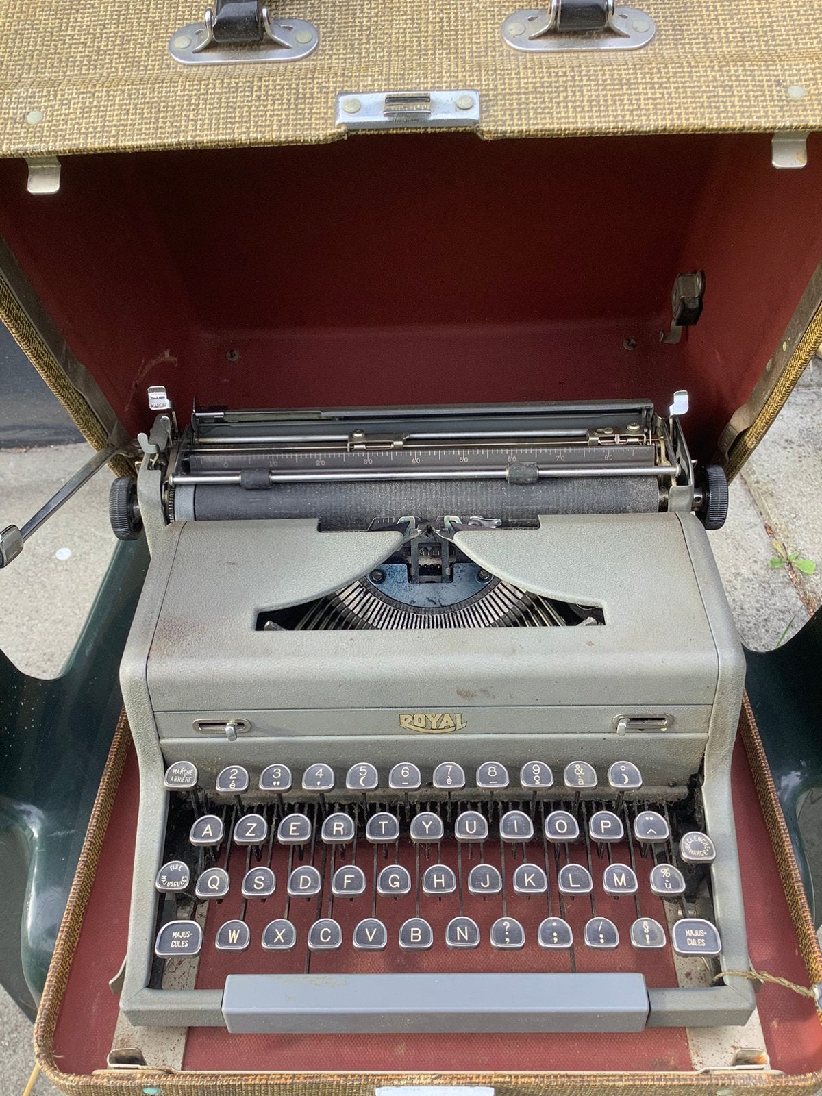 Typmachine Royal eind jaren 1940, Diversen, Typemachines, Ophalen, Gebruikt