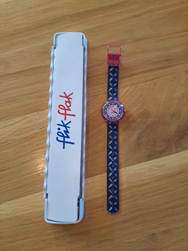 FlikFlak kinderhorloge, Ophalen of Verzenden, Gebruikt, Roze, Meisje