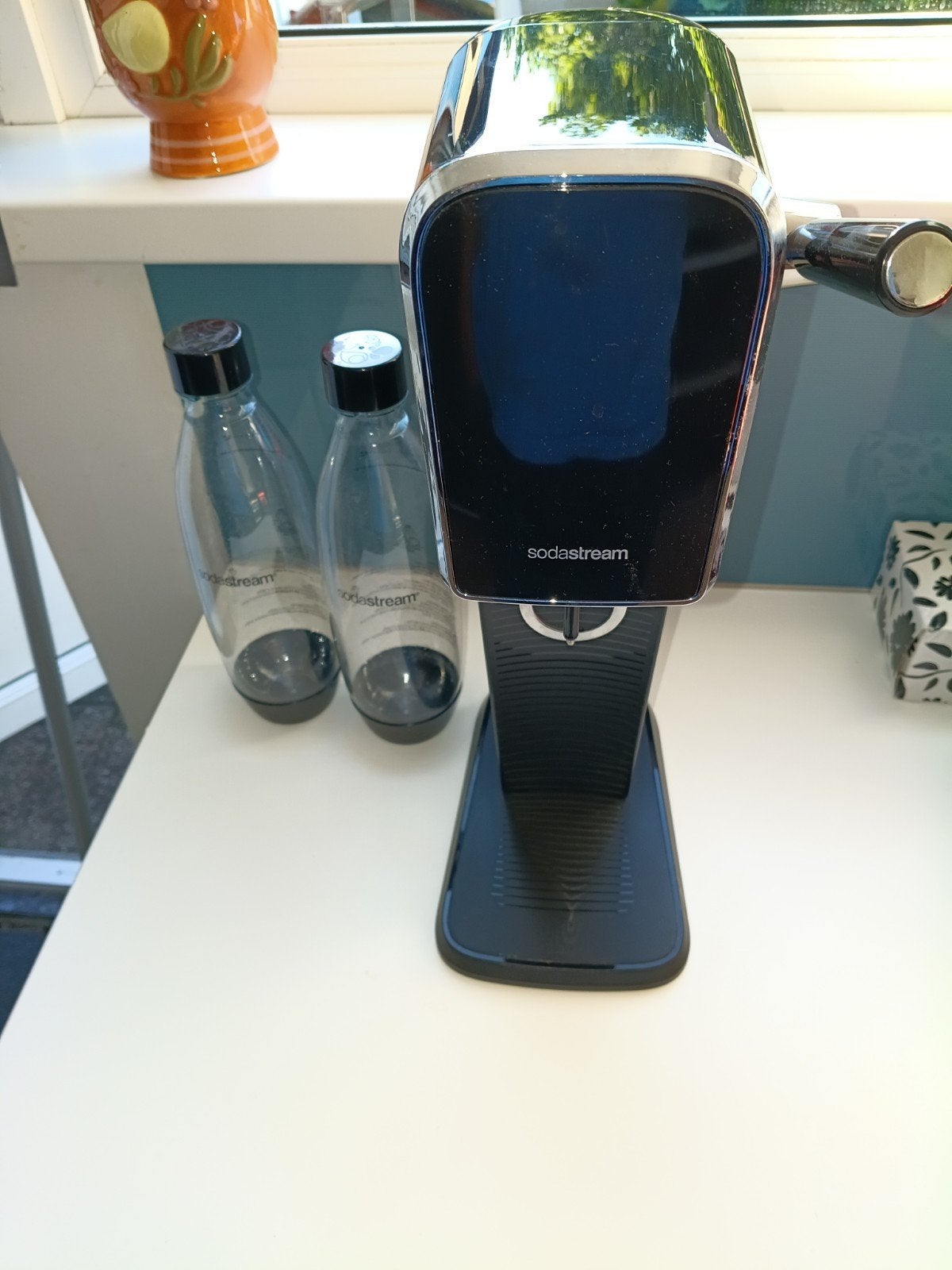 Sodastream Zwart met Twee Flessen, Ophalen of Verzenden