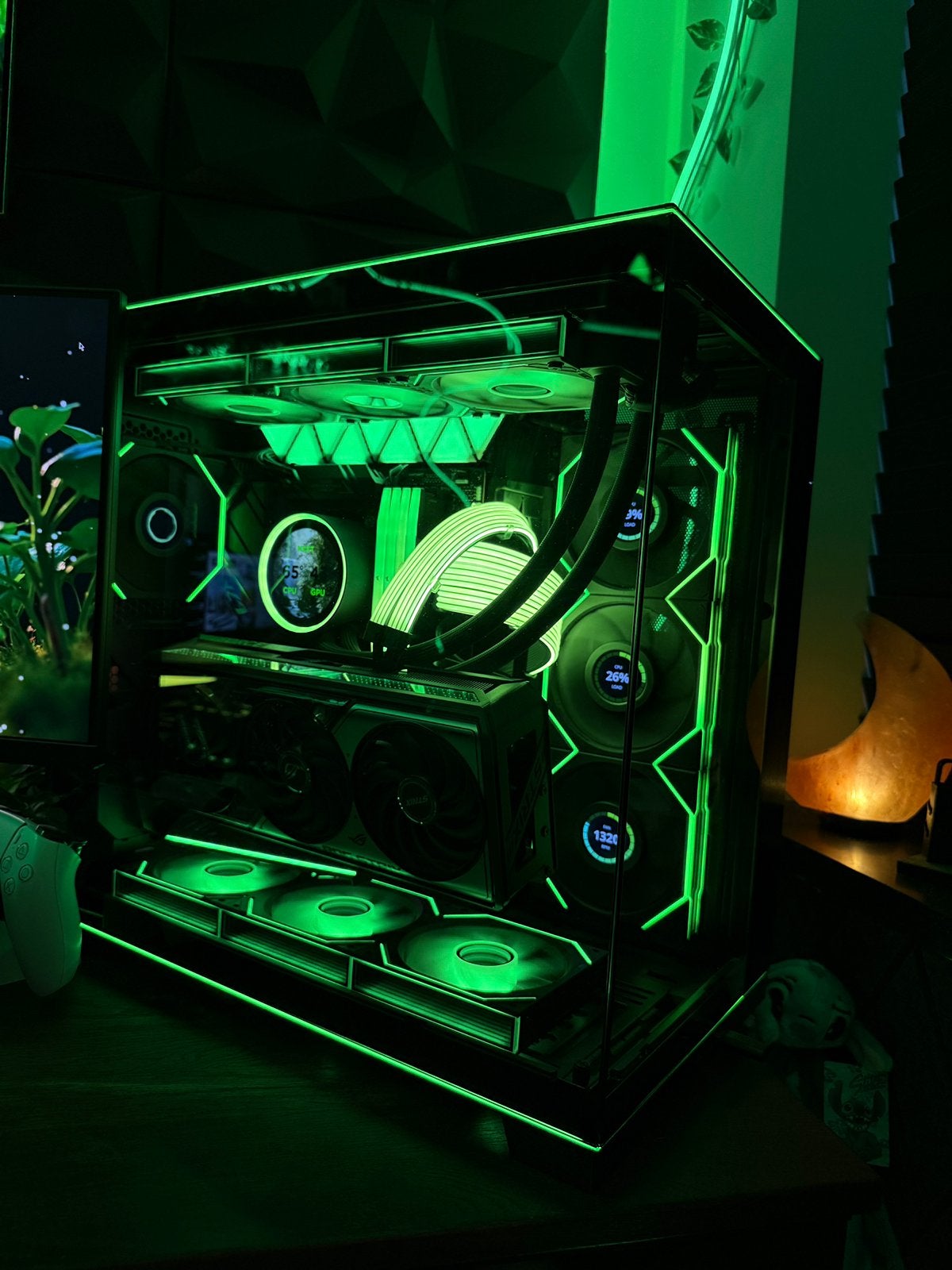 Gaming Pc, Ryzen 7 9850X3D - 5070 Ti OC. ( Rog Strix ), Spelcomputers en Games, Ophalen, Overige genres, 1 speler, Zo goed als nieuw