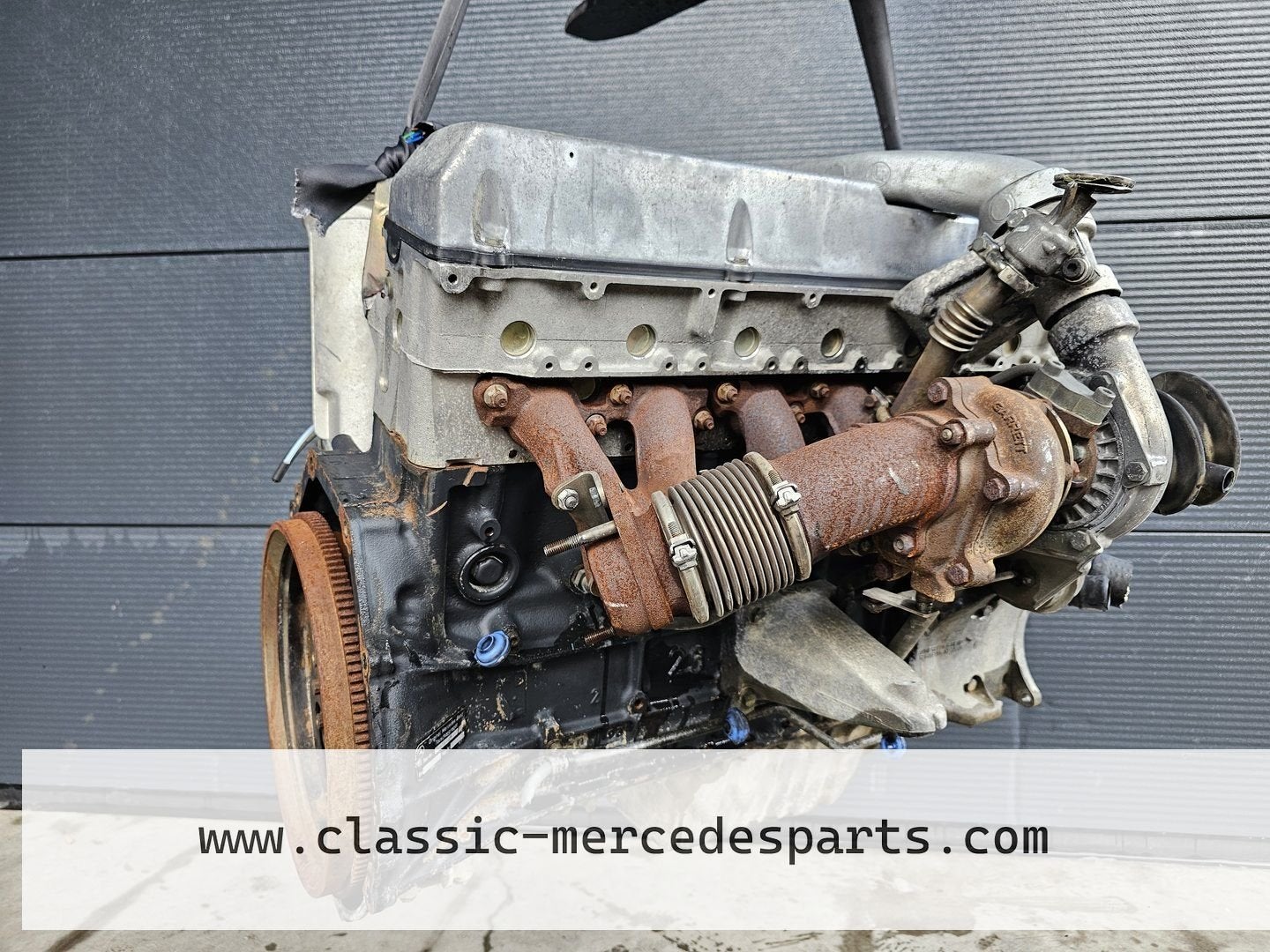 Motor om603.971 Mercedes S350 turbodiesel met brandstofpomp, Gebruikt, -, Ophalen of Verzenden, -