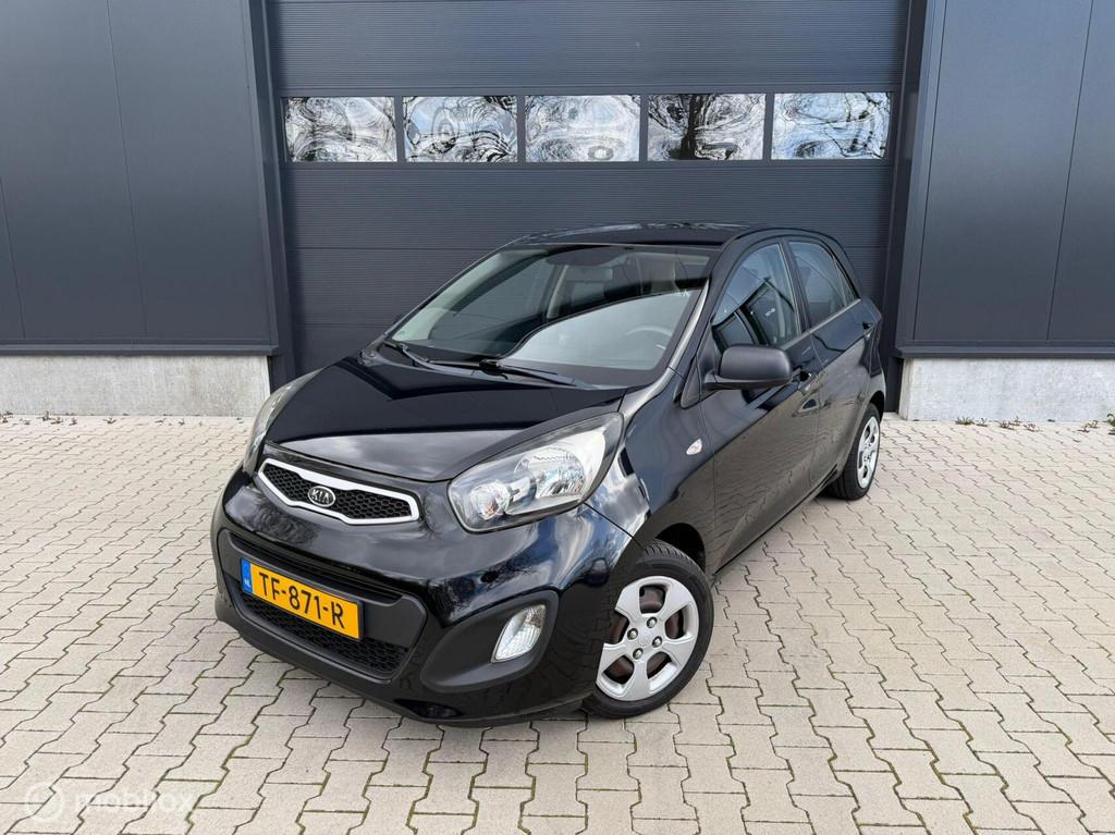Kia Picanto 1.0 CVVT Comfort Pack Airco Weinig KM APK, Voorwielaandrijving, Euro 5, Stof, Gebruikt