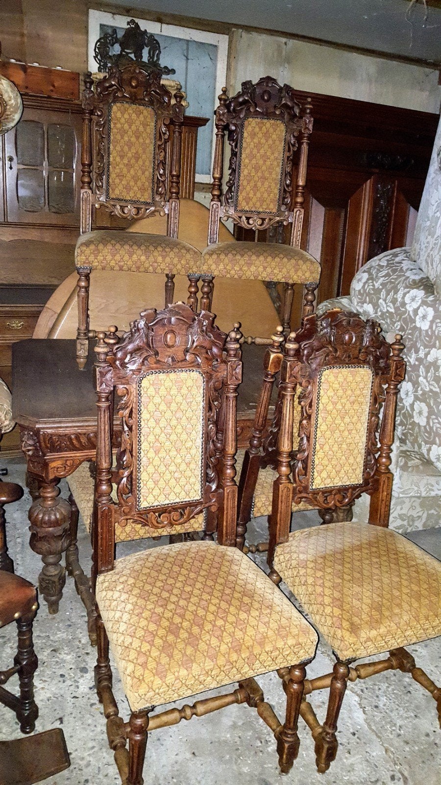 jacht eetkamers, Ophalen