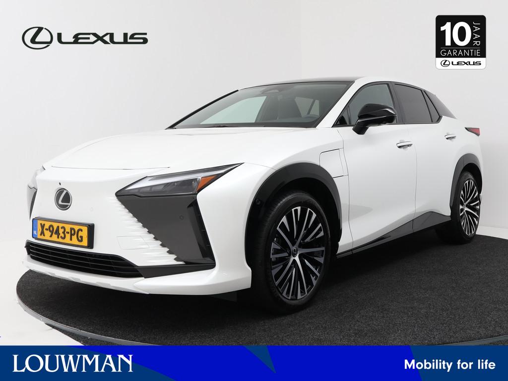 Lexus RZ 450e President Line 71 kWh | Mark Levinson Audio |, 12 maanden, Gebruikt, 71 kWh, Alcantara