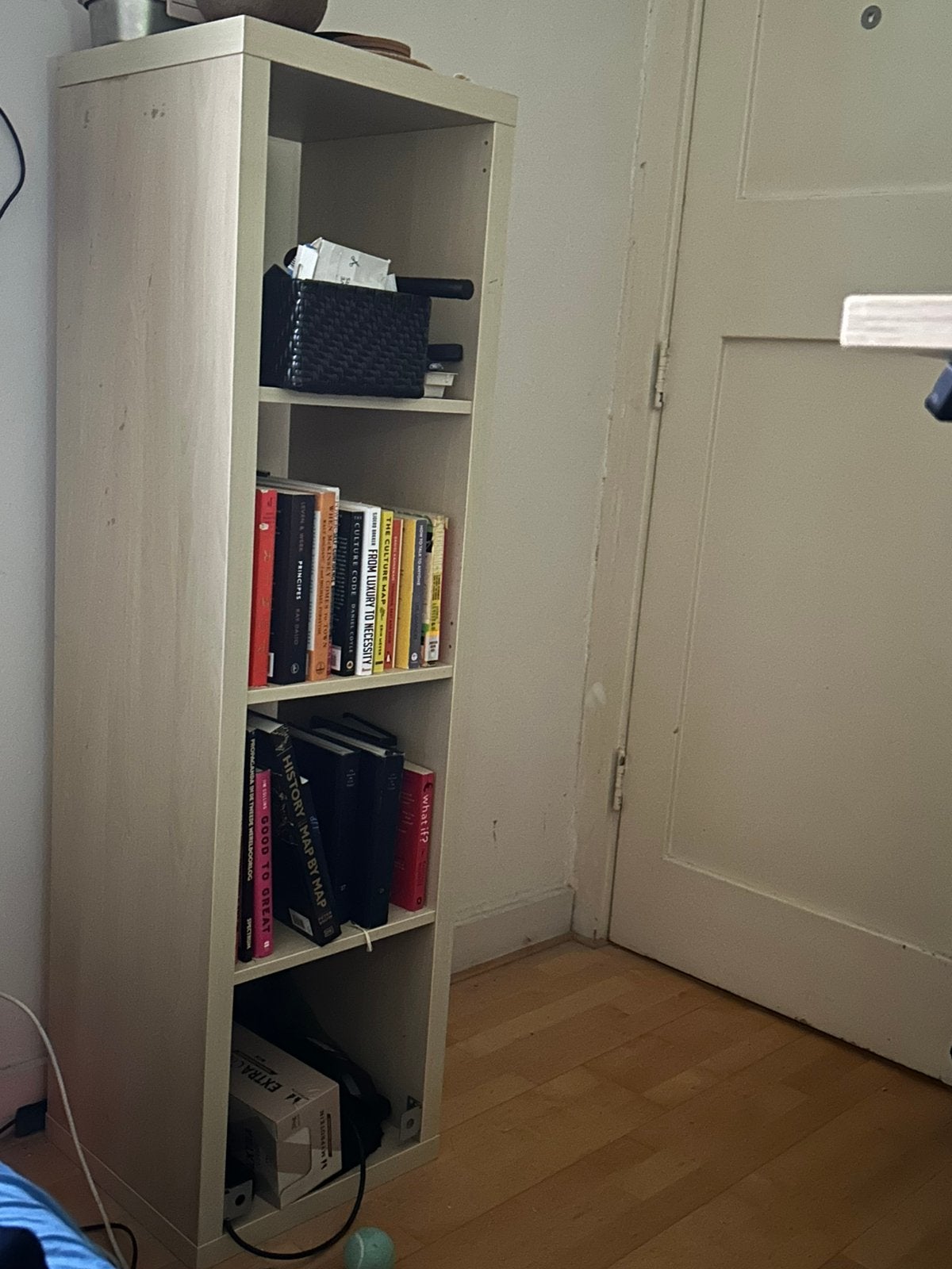 Ikea Kallax Kast - 4 vakken, Ophalen, 50 tot 100 cm, Zo goed als nieuw, Minder dan 100 cm
