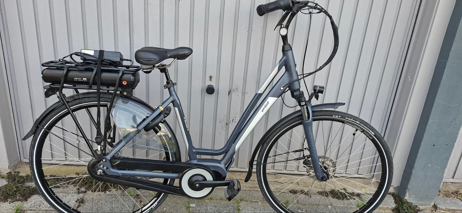 Amslod Willington Mrx Middenmotor E-BIKE 600 Wh accu 53cm fr, Fietsen en Brommers, Fietsen | Dames | Damesfietsen, 53 tot 56 cm