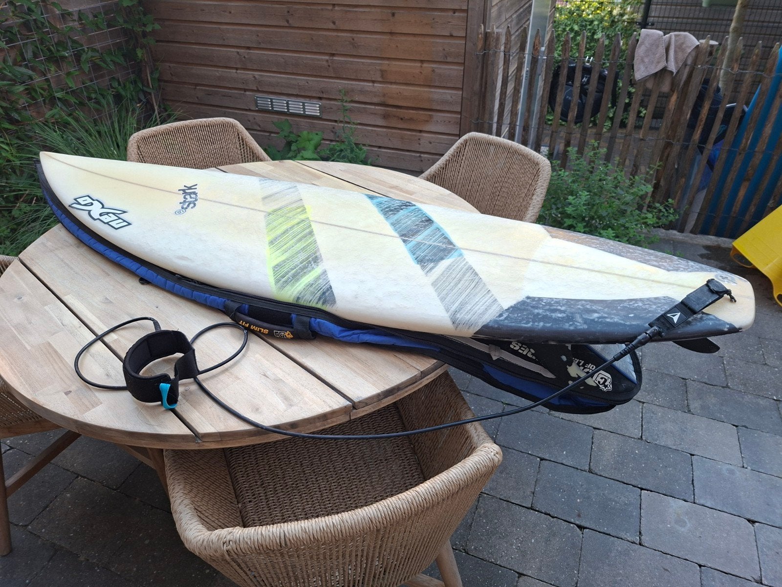 5'11 Surfboard ca 36L - Perfect voor NL golven, Watersport en Boten, Golfsurfen, Ophalen of Verzenden, Gebruikt, Shortboard, Met vinnen
