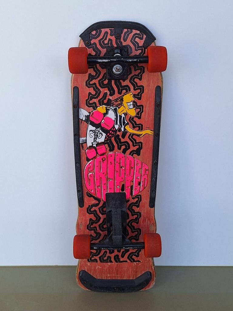 vintage houten FreeSport Gripper skateboard old-skool l 77cm, Ophalen of Verzenden