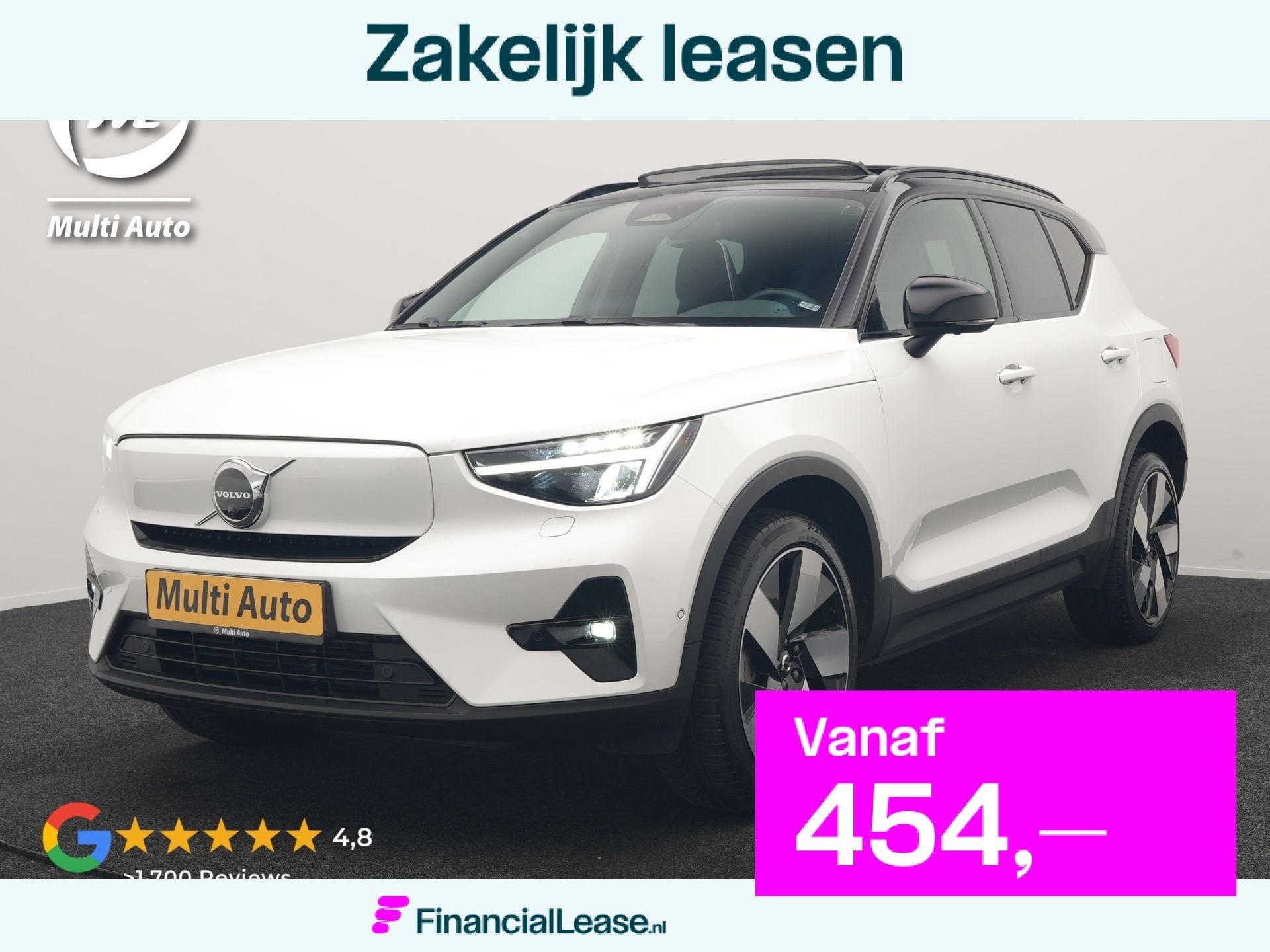 Volvo XC40 Recharge Ultimate 70 kWh 231pk Dealer O.H | Panod