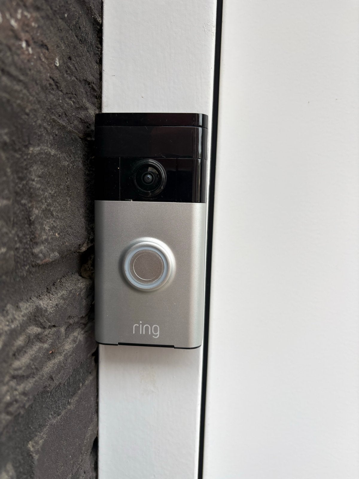 Ring Video Deurbel (1e generatie) in goede staat, Ophalen, Bewegingsdetectiesensor, Gebruikt, Draadloos