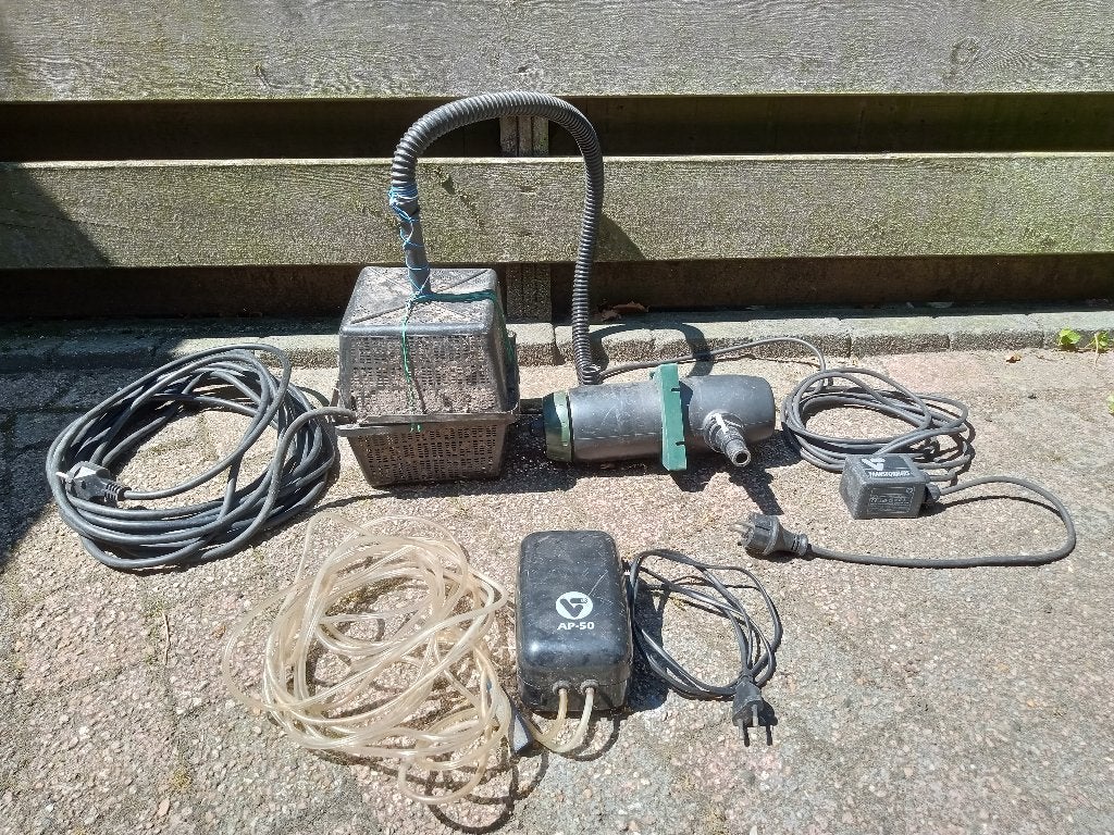 Vijver UV-C filter en luchtpomp, Ophalen of Verzenden, Gebruikt, Overige typen