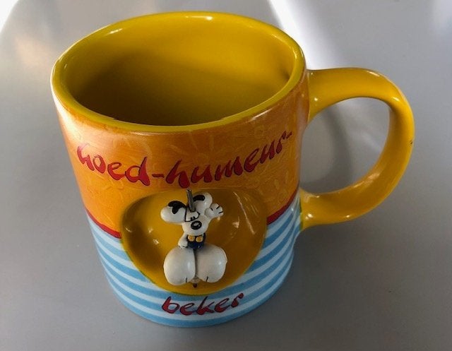 Goed humeur beker van Diddl, Verzamelen, Diddl, Ophalen of Verzenden, Diddl, Zo goed als nieuw, Servies