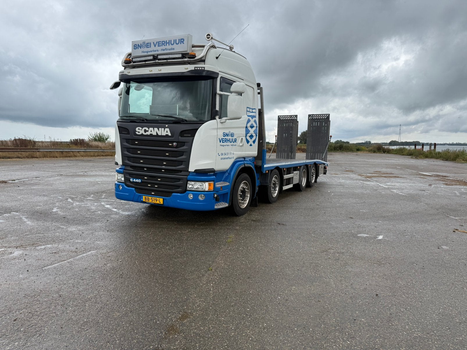 Oprijwagen te koop, Auto's, Automaat, Euro 5, Scania, Diesel