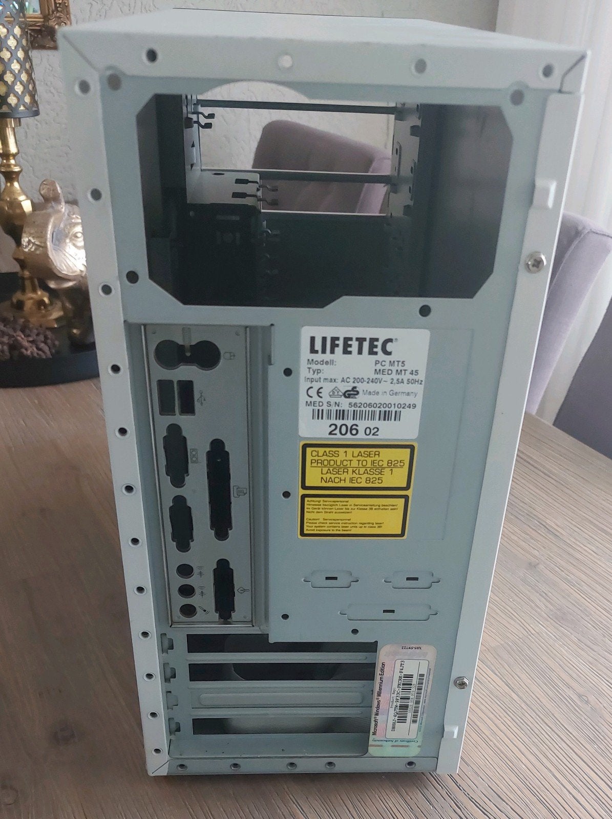 Vintage computerbehuizing - Retro PC kast, Computers en Software, Ophalen of Verzenden, Gebruikt