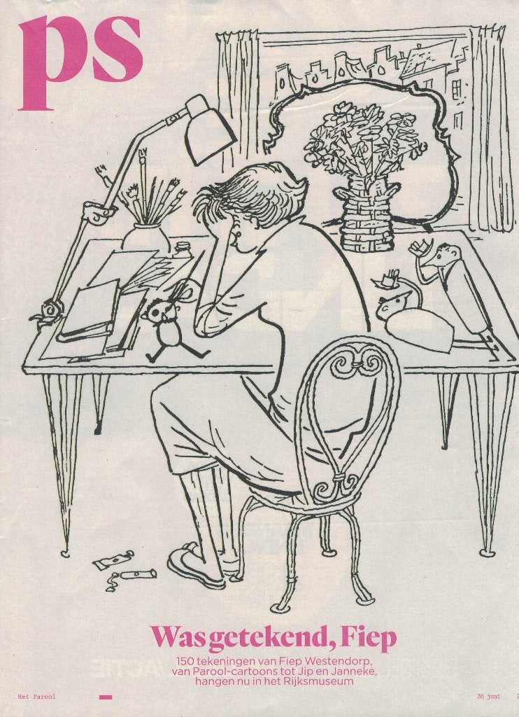 Fiep Westendorp in Parool PS van de Week - 20 juni 2026., Boeken, Tijdschriften en Kranten, Verzenden, Zo goed als nieuw, Muziek, Film of Tv