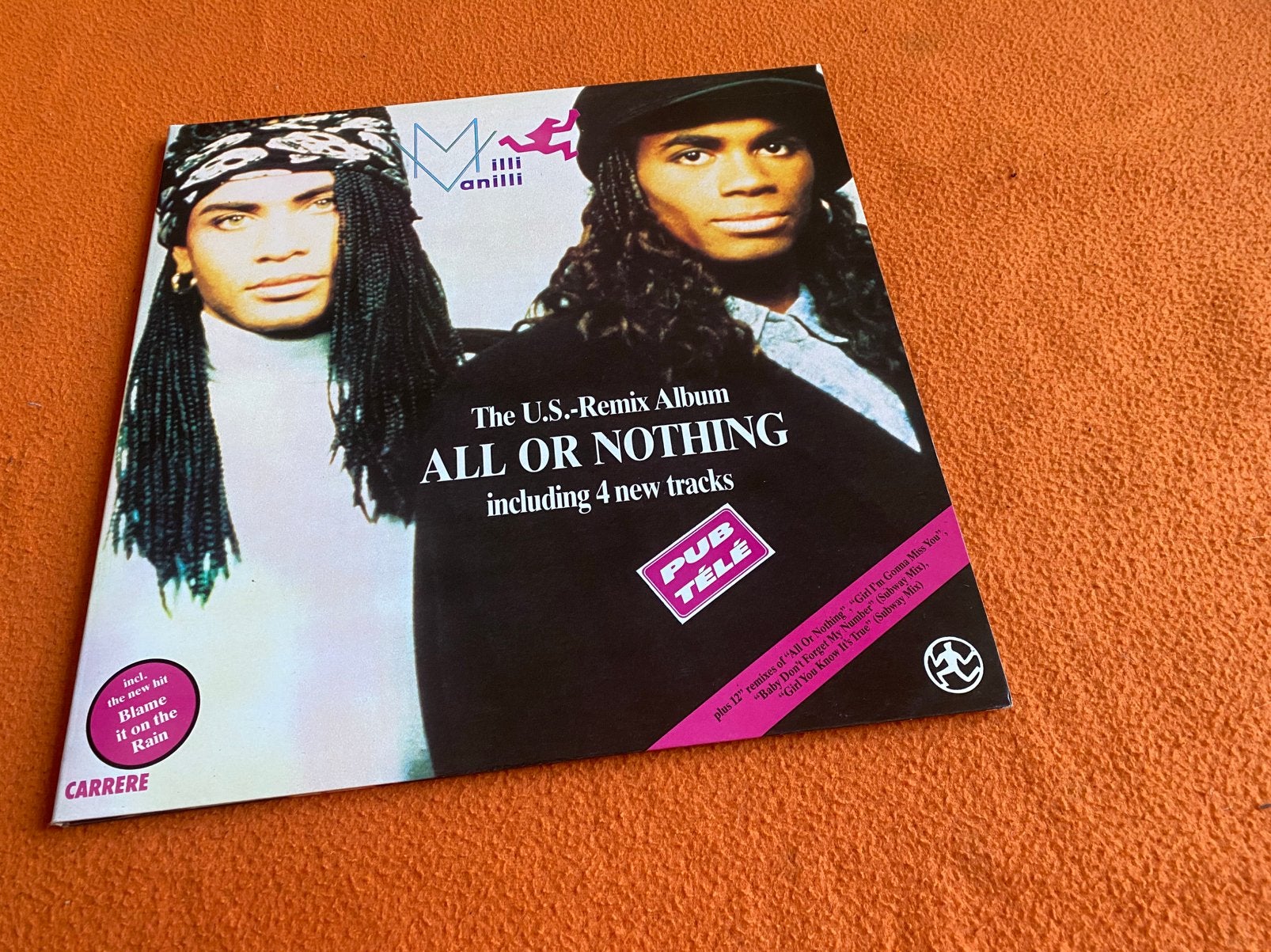 Milli Vanilli, Ophalen of Verzenden, Zo goed als nieuw, 12 inch