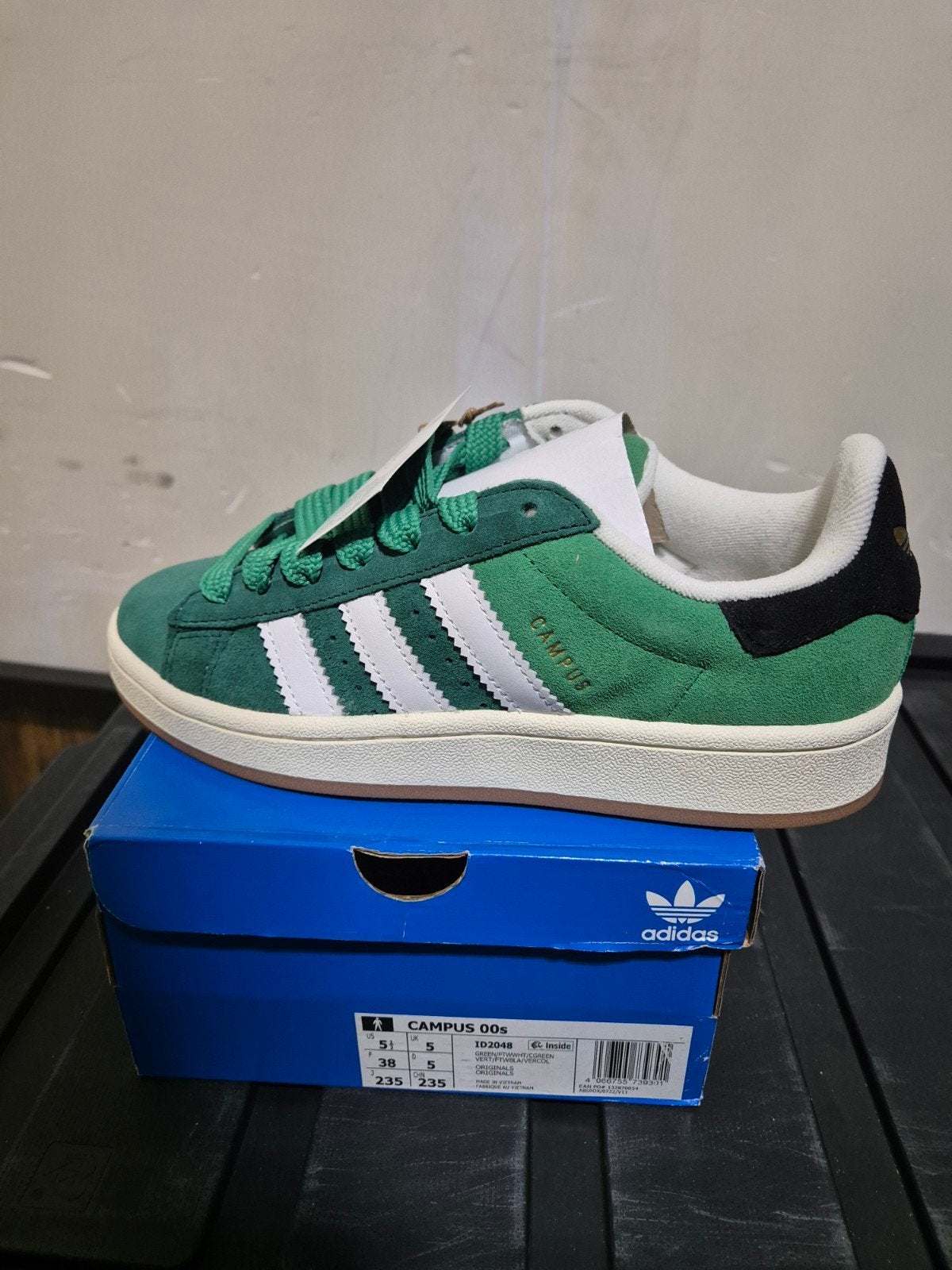 Adidas Campus 00s Groen - Maat 38, Adidas, Nieuw, Ophalen of Verzenden, Sneakers of Gympen