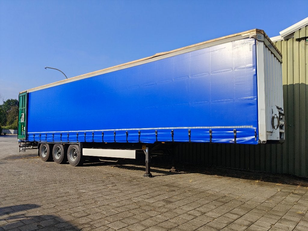 Krone huifoplegger/ zeilwagen/ gesloten oplegger, Ophalen